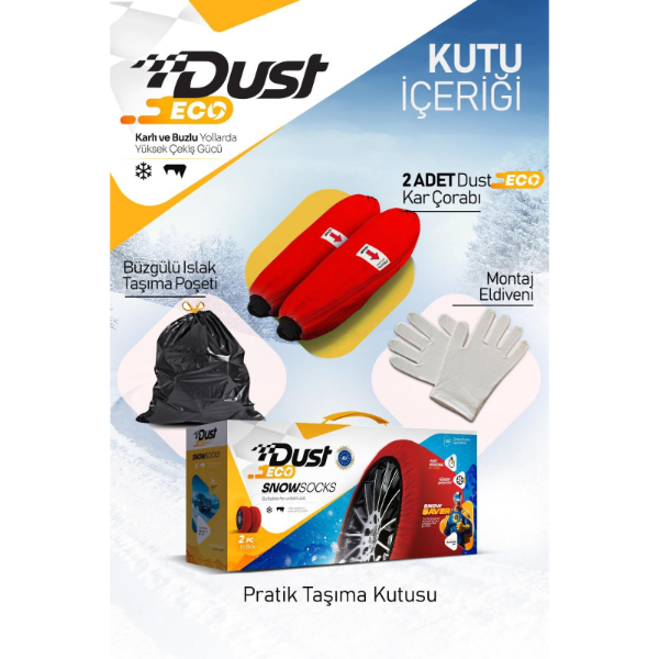 Dust Eco Kar Çorabı  - 3
